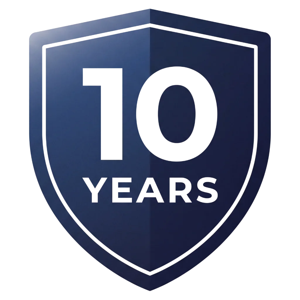 10-Year Warranty