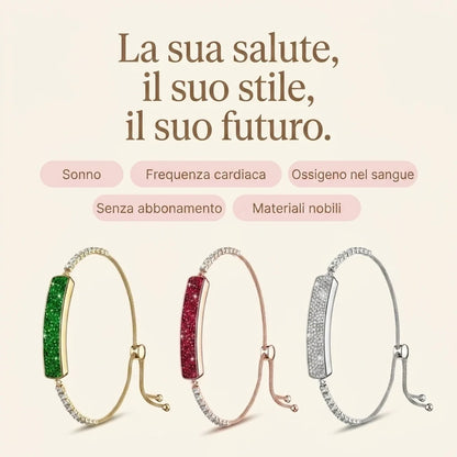 [IT] Il bracciale Tetra nelle sue tre finiture: argento, oro rosa e oro verde