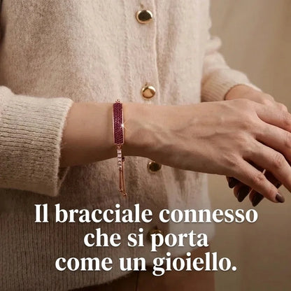 [IT] Il bracciale Tetra oro rosa carminio indossato al polso
